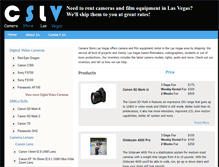 Tablet Screenshot of camerastorelasvegas.com